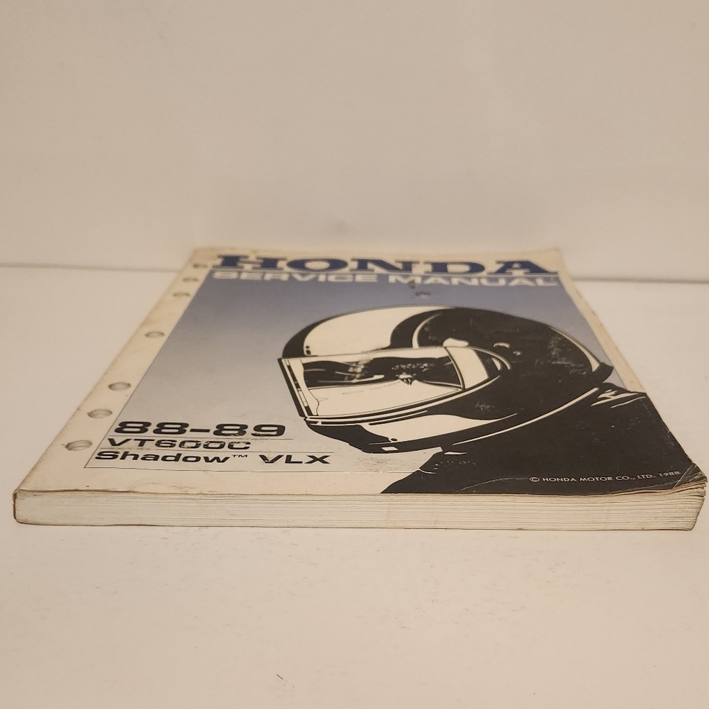 Honda Service Manual 88-89 VT6000 Shadow VLX - Picture 7 of 7